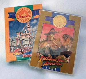 Disneyland 40 Years of Adventure SEALED Trading Cards + Indy Card